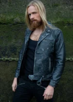 Tunnel Snakes Rule Leather Jacket