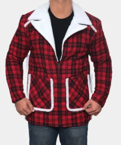 Wade Wilson Deadpool Vanessa Shearling Jacket