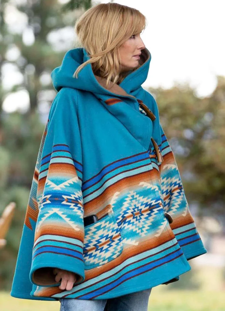 Yellowstone Beth Dutton Blue Coat