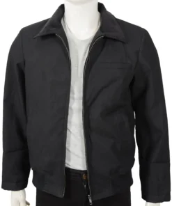 Yellowstone John Dutton Black Cotton Jacket