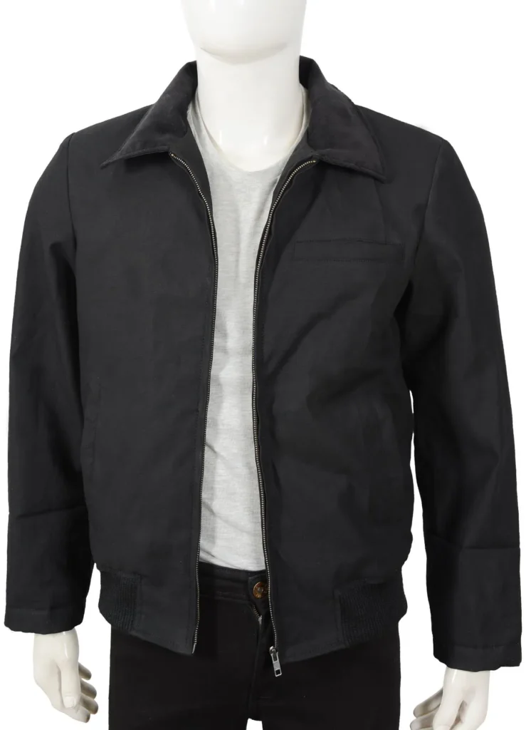 Yellowstone John Dutton Black Cotton Jacket