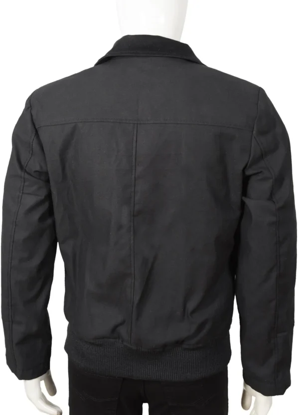 Yellowstone John Dutton Black Cotton Jacket