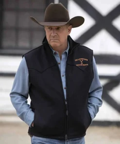 Yellowstone John Dutton Black Vest