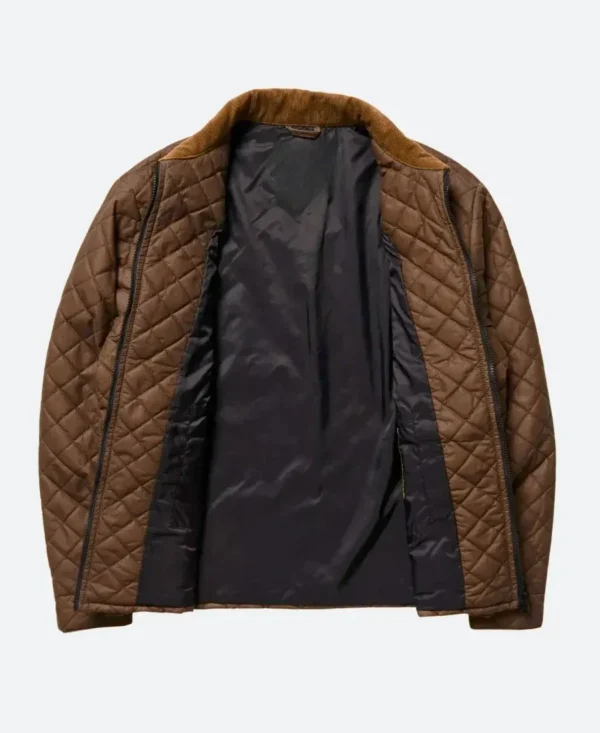 Yellowstone John Dutton Brown Quilted Jacket