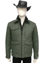 Yellowstone John Dutton Green Quilted Jacket