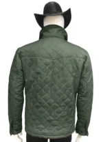 Yellowstone John Dutton Green Quilted Jacket
