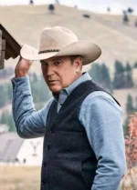 Yellowstone John Dutton Grey Vest