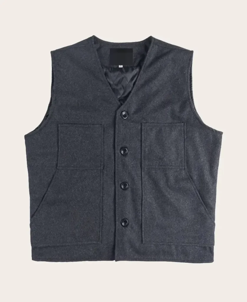 Yellowstone John Dutton Grey Vest