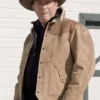 Yellowstone John Dutton S03 Leather Jacket