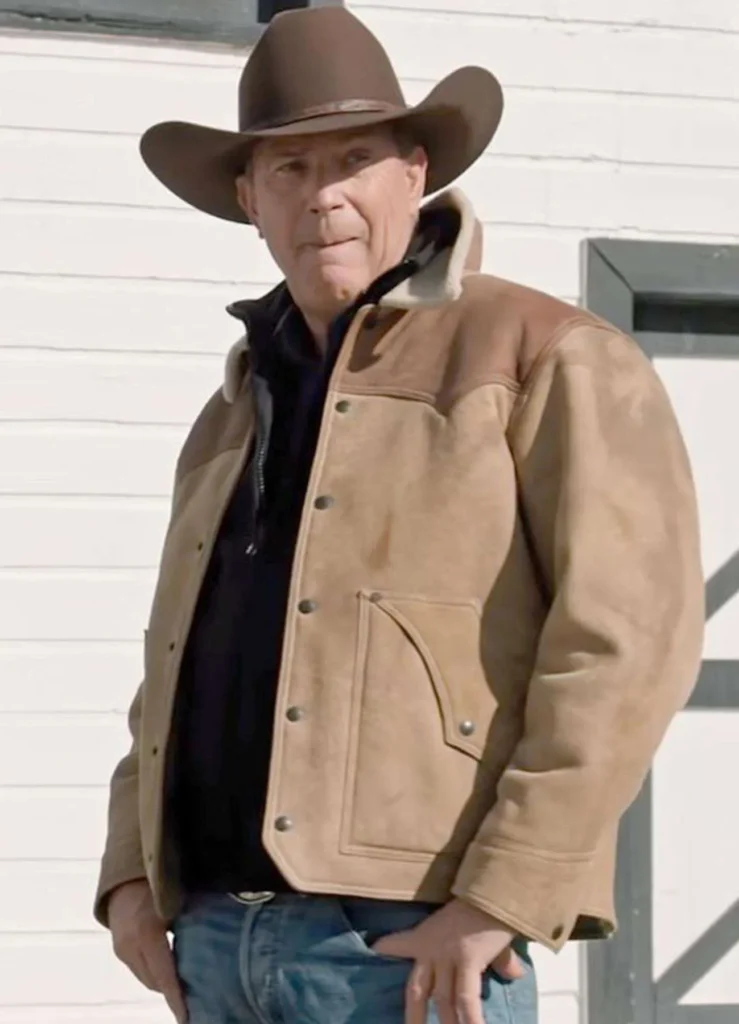 Yellowstone John Dutton S03 Leather Jacket