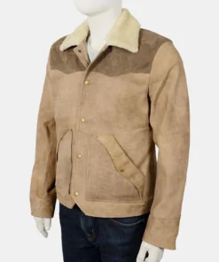 Yellowstone John Dutton S03 Leather Jacket