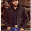 Yellowstone Rip Wheeler Black Cotton Jacket