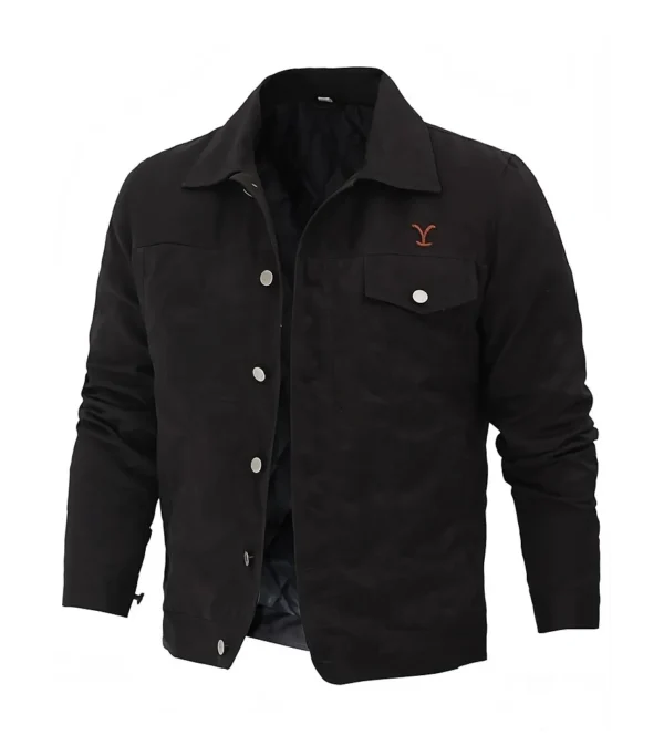 Yellowstone Rip Wheeler Black Cotton Jacket