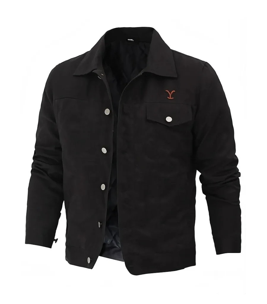 Yellowstone Rip Wheeler Black Cotton Jacket