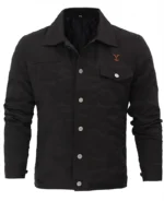 Yellowstone Rip Wheeler Black Cotton Jacket