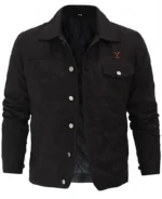 Yellowstone Rip Wheeler Black Cotton Jacket