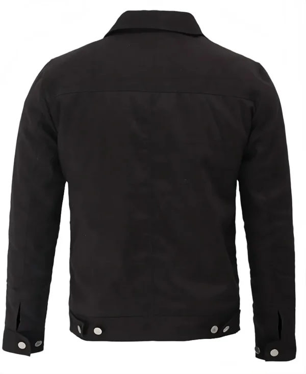 Yellowstone Rip Wheeler Black Cotton Jacket