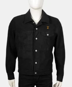 Yellowstone Rip Wheeler Black Suede Jacket