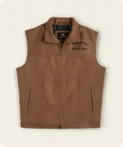 Yellowstone S03 John Dutton Brown Vest