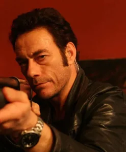 Jean-Claude Van Damme Until Death Leather Blazer