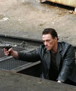 Jean-Claude Van Damme Until Death Leather Blazer