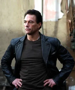 Jean-Claude Van Damme Until Death Leather Blazer