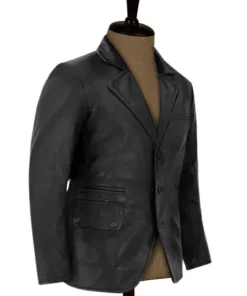 Jean-Claude Van Damme Until Death Leather Blazer