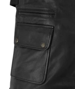 Jean-Claude Van Damme Until Death Leather Blazer
