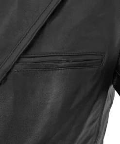 Jean-Claude Van Damme Until Death Leather Blazer