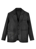 Jean-Claude Van Damme Until Death Leather Blazer
