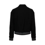 Amiri Bones Black Varsity Jacket
