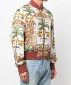 Amiri Rum Label Printed Jacket