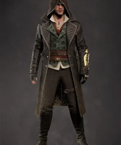 Assassins Creed Jacob Frye Leather Long Coat