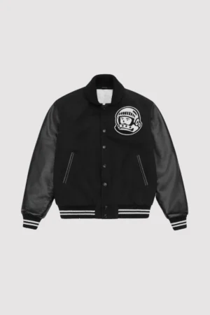 Astro Billionaire Boys Club Black Letterman Jacket