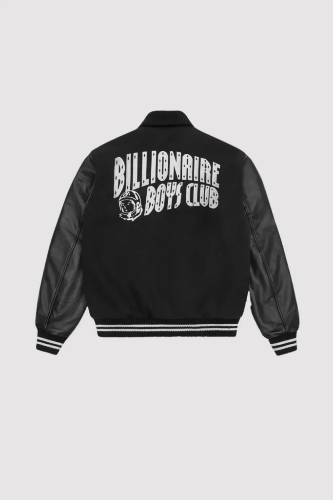 Astro Billionaire Boys Club Black Letterman Jacket