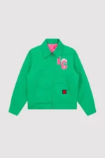 BBC Icecream Work Green Varsity Jacket