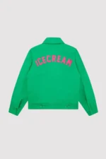 BBC Icecream Work Green Varsity Jacket