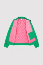 BBC Icecream Work Green Varsity Jacket
