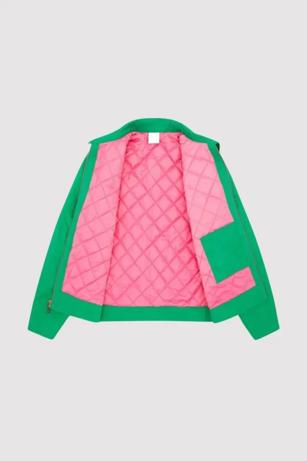 BBC Icecream Work Green Varsity Jacket