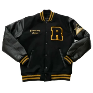 Batman Knight Gotham Wool Varsity Jacket