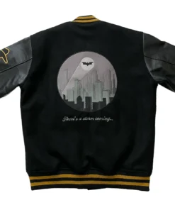 Batman Knight Gotham Wool Varsity Jacket