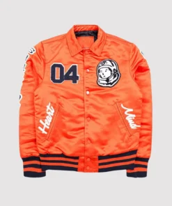 Billionaire Boys Club Astro Orange Satin Jacket