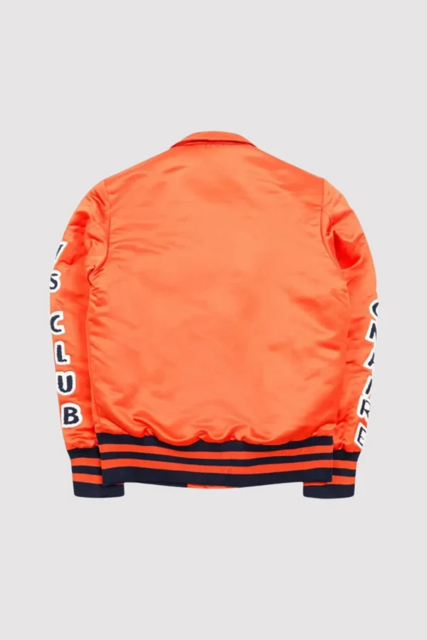 Billionaire Boys Club Astro Orange Satin Jacket