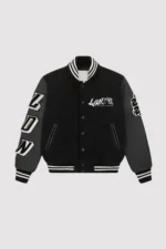Billionaire Boys Club LDN Black Letterman Jacket