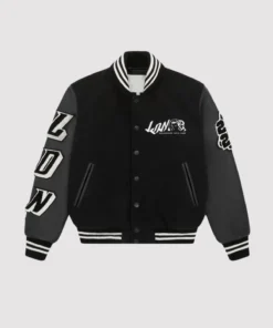Billionaire Boys Club LDN Black Letterman Jacket
