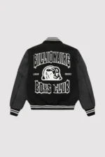 Billionaire Boys Club LDN Black Letterman Jacket