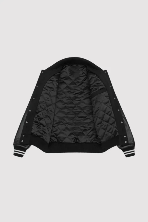 Billionaire Boys Club LDN Black Letterman Jacket