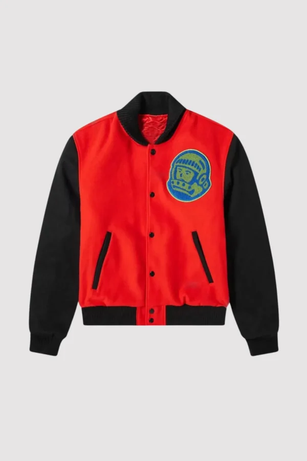 Billionaire Boys Club Mountain Logo Letterman Jacket