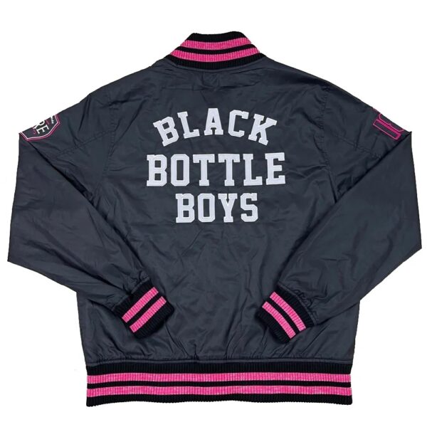 Black Bottle Boys Bomber Jacket