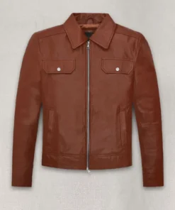 Bradley Cooper Brown Leather Jacket